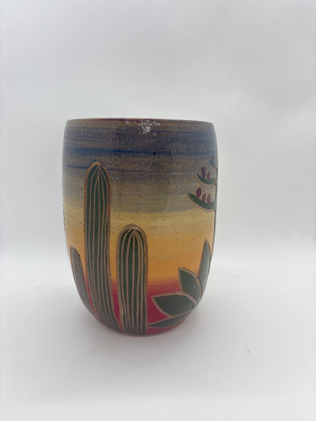 Sunset Cactus Mugs