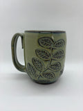 Leaf Carved Mugs
