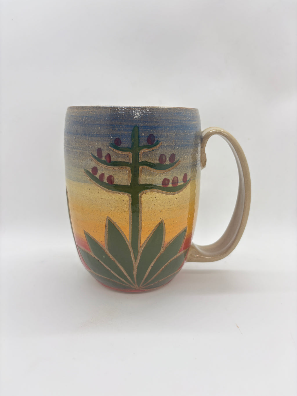 Sunset Cactus Mugs