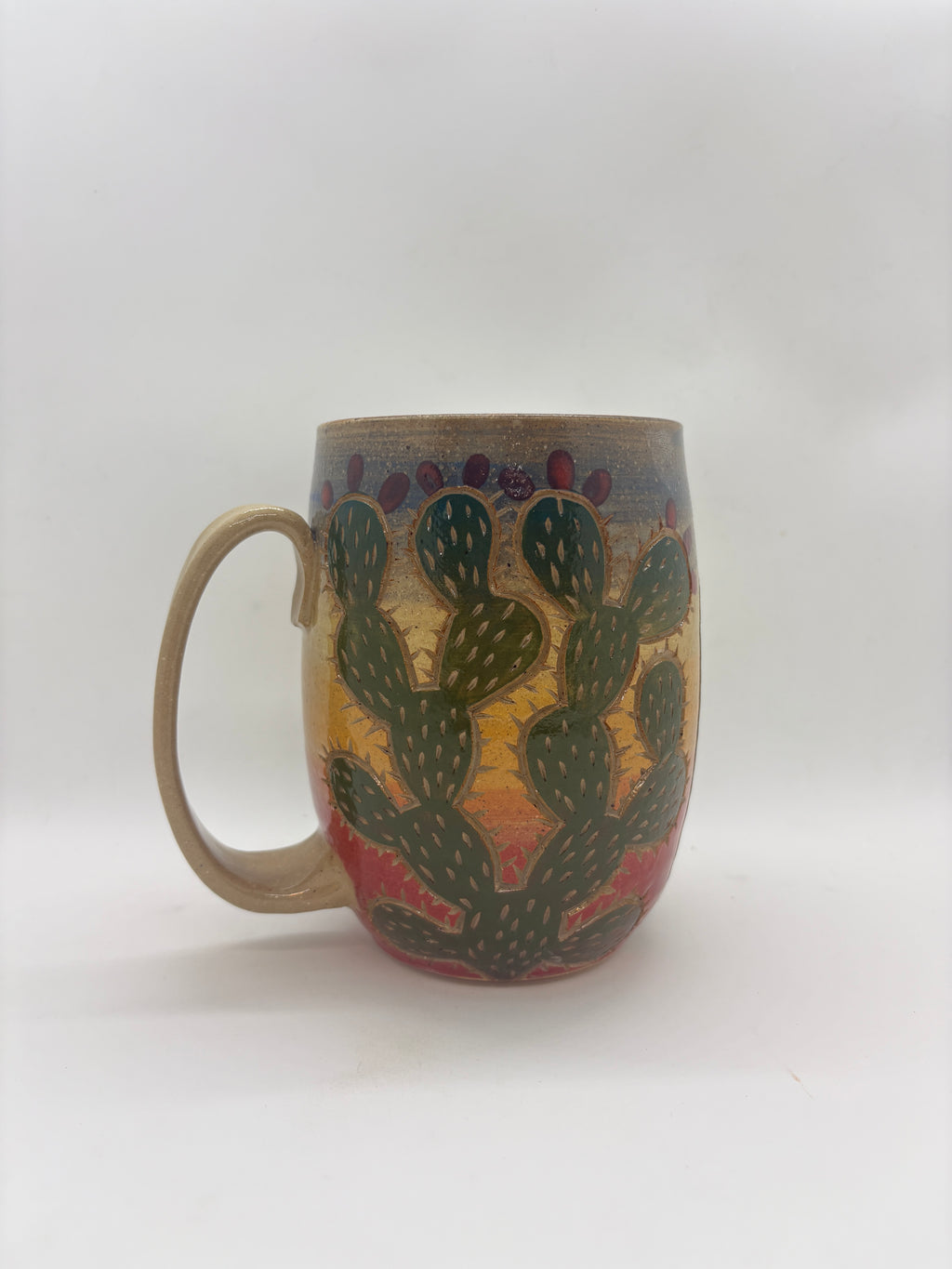 Sunset Cactus Mugs