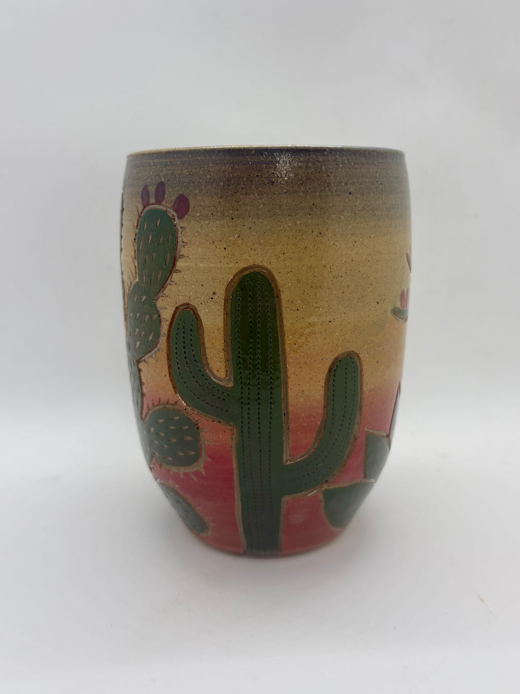 Sunset Cactus Mugs