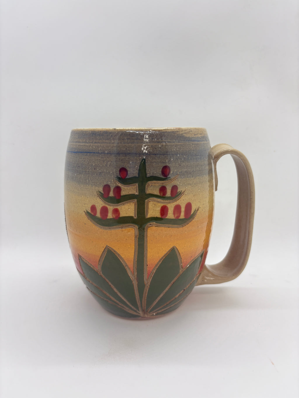 Sunset Cactus Mugs