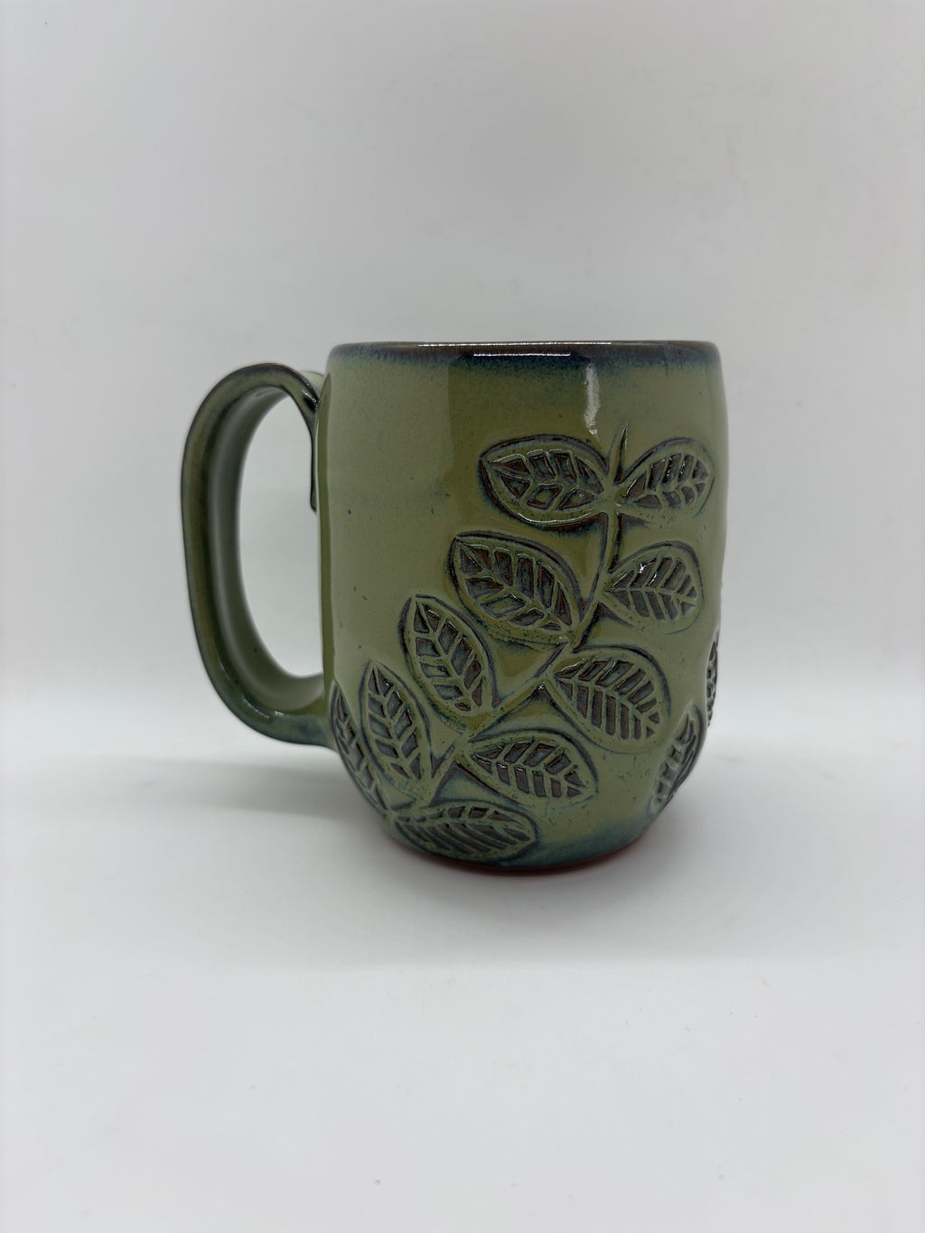 Leaf Carved Mugs