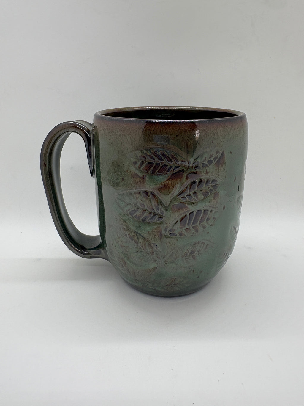 Leaf Carved Mugs