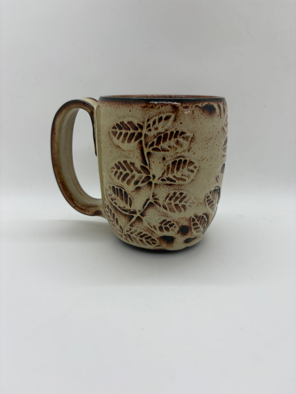 Leaf Carved Mugs