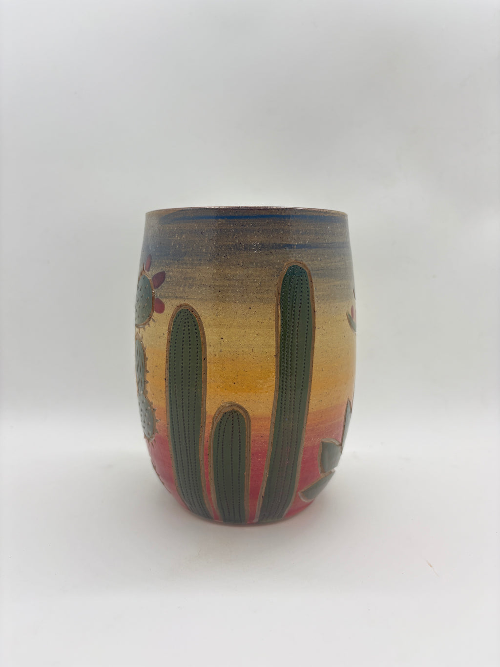 Sunset Cactus Mugs