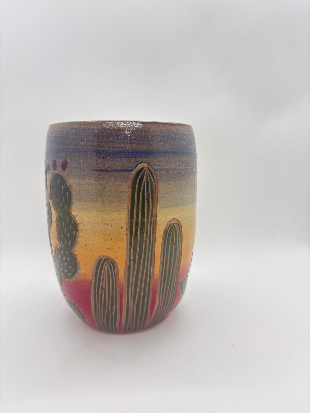 Sunset Cactus Mugs