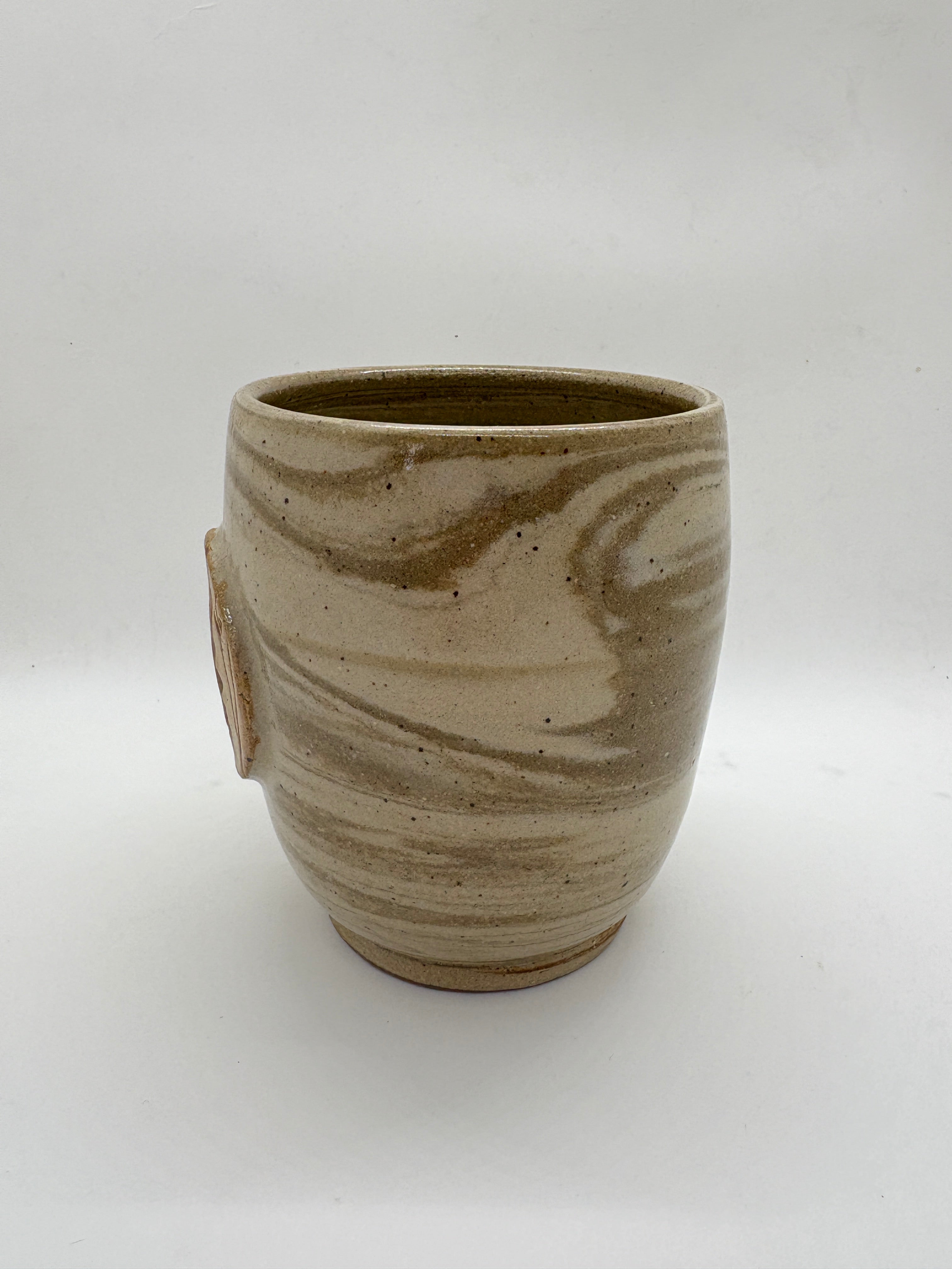 Lavender medallion mug