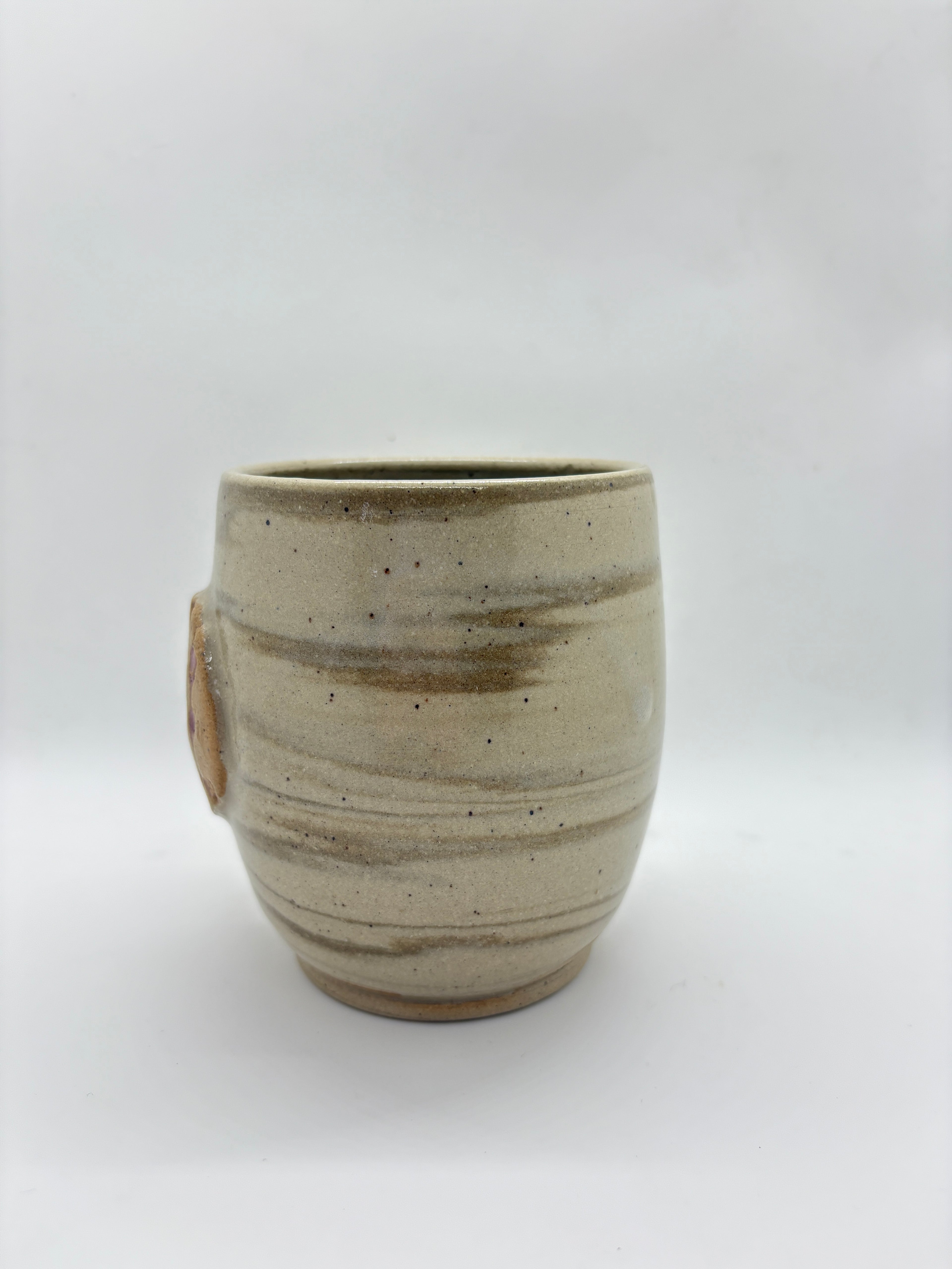 Lavender medallion mug