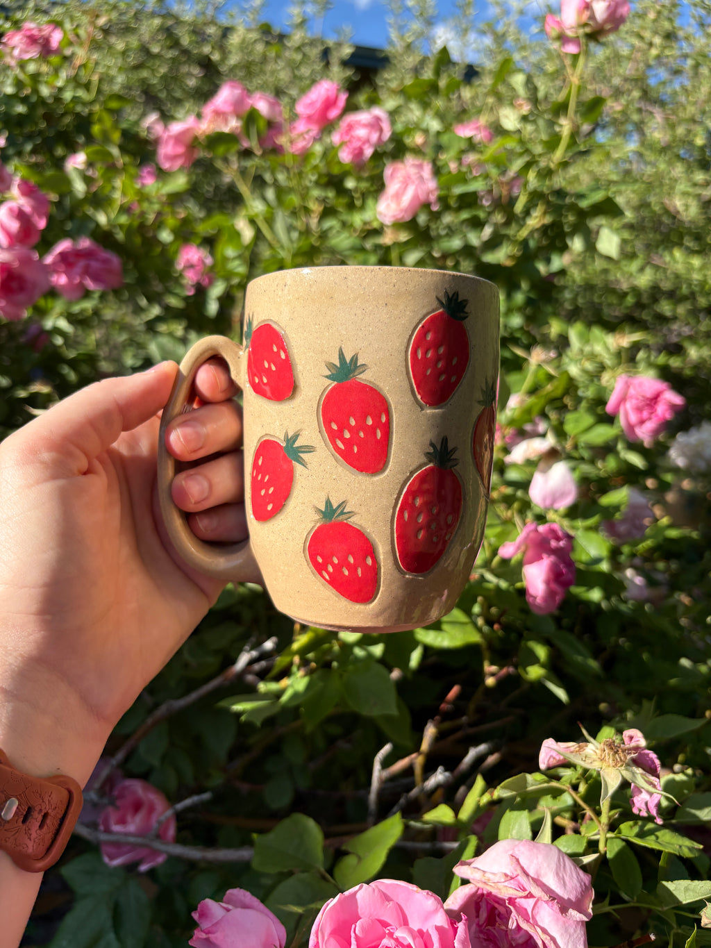 Strawberry Mugs